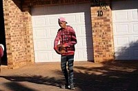 Kat supreme on a kasi tour gig caption by unoffical supreme team.